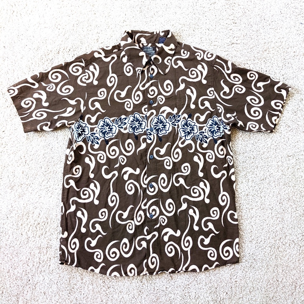 VINTAGE Pineapple Connection Hawaiian Men's Shirt